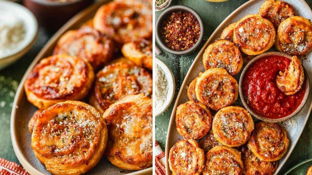 Hawaiian Pizza Scrolls Recipe Easy Cheesy Snack with Ham and Pineapple